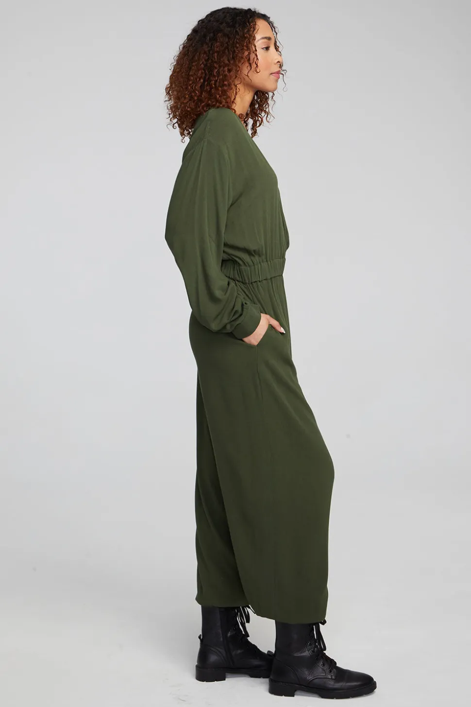 Chaser Brand Colette Forest Night Jumpsuit Outlet