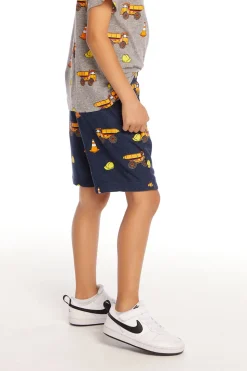Chaser Brand Construction Zone Boys Shorts Best