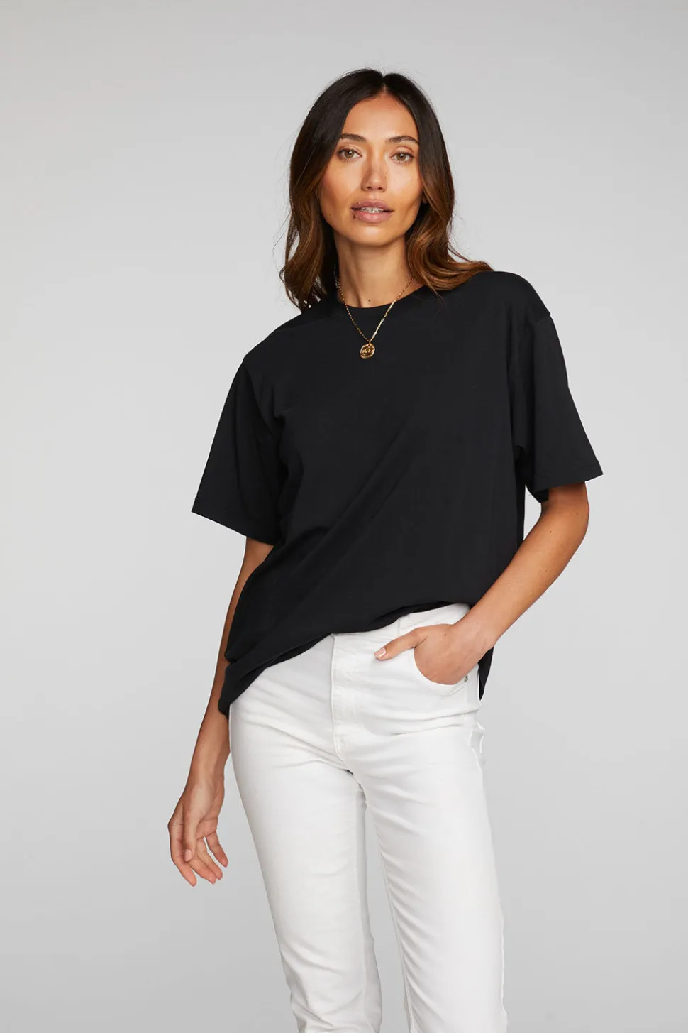 Chaser Brand Cotton Jersey Short Sleeve Crewneck Tee Best Sale