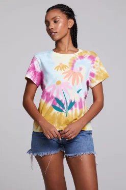 Chaser Brand Daisy Bunch Tee Flash Sale