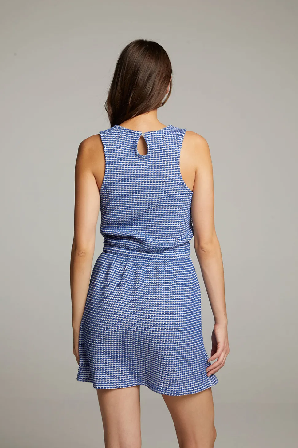 Chaser Brand Delray Cobalt Blue Mini Dress Fashion