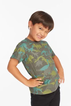 Chaser Brand Dino Camo Boys Tee Cheap