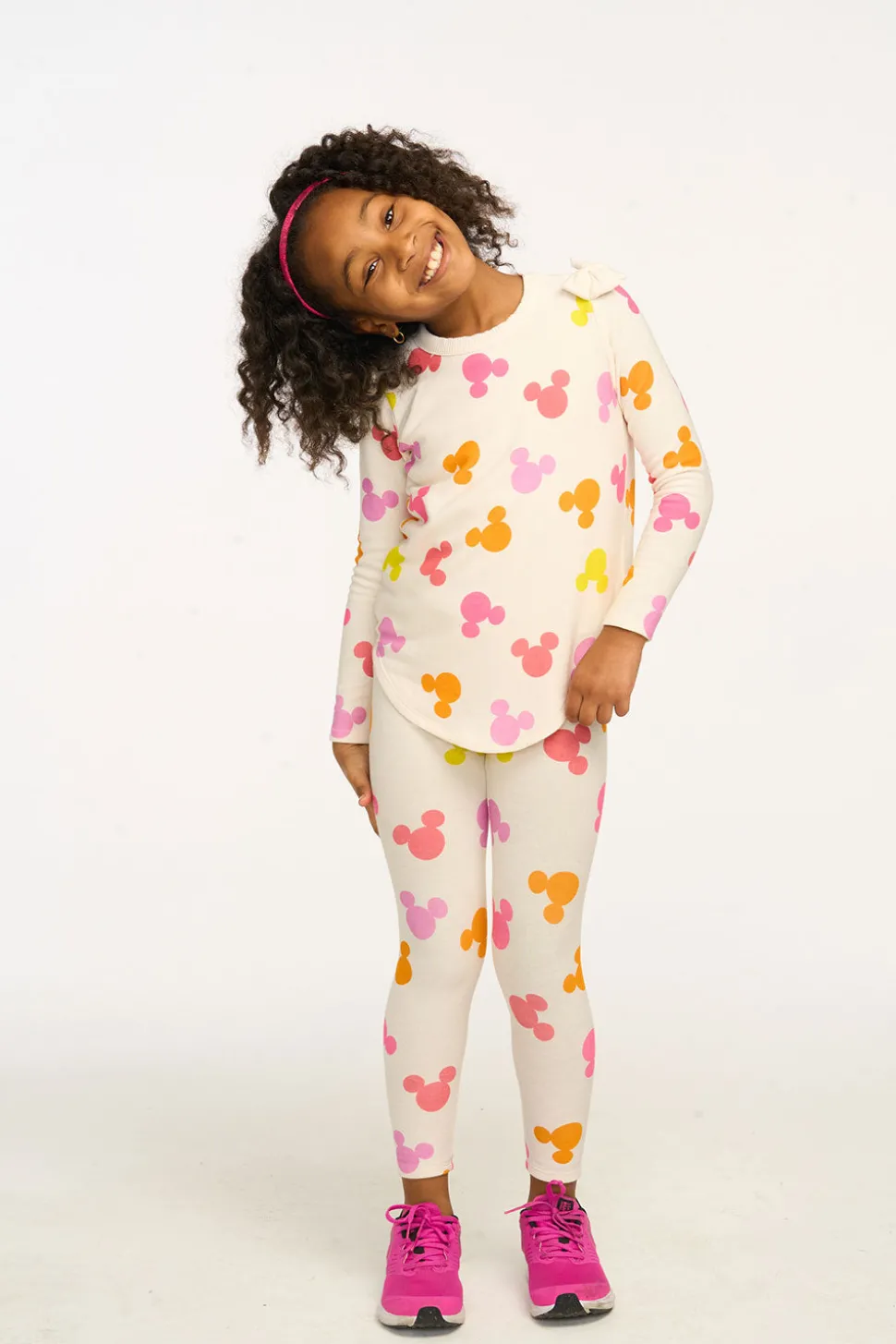Chaser Brand Disney Mickey Mouse "All Over Icons" Leggings Hot