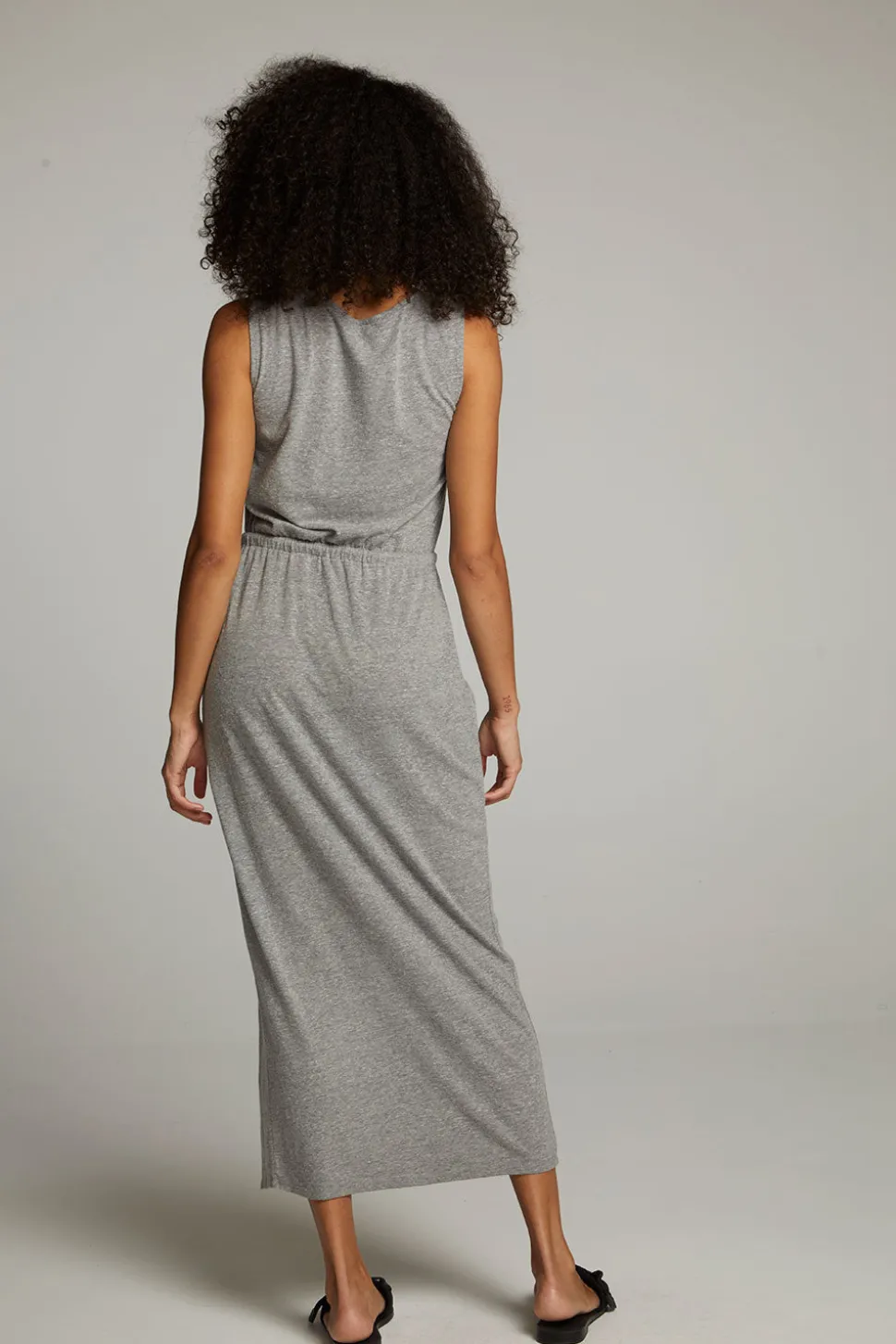 Chaser Brand Durangoo Streaky Grey Maxi Dress Sale