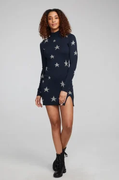 Chaser Brand Edita Star Struck Mini Dress Store