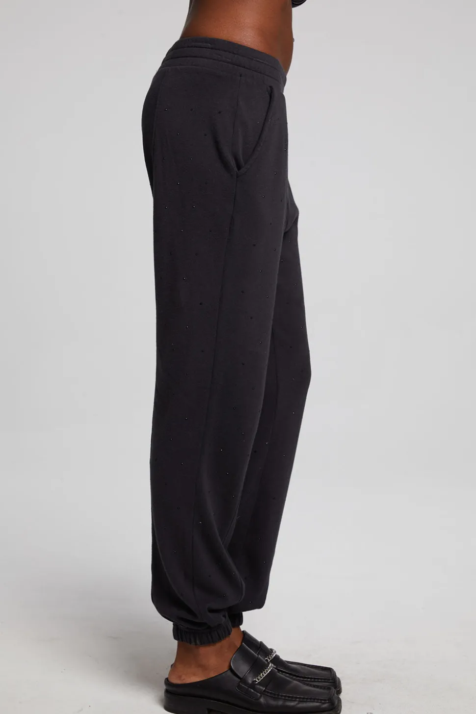 Chaser Brand Essential Licorice Jogger Flash Sale