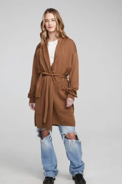 Chaser Brand Eve Deep Taupe Sweater Store