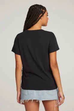 Chaser Brand Everyday Essential Black Crew Neck Tee Shop