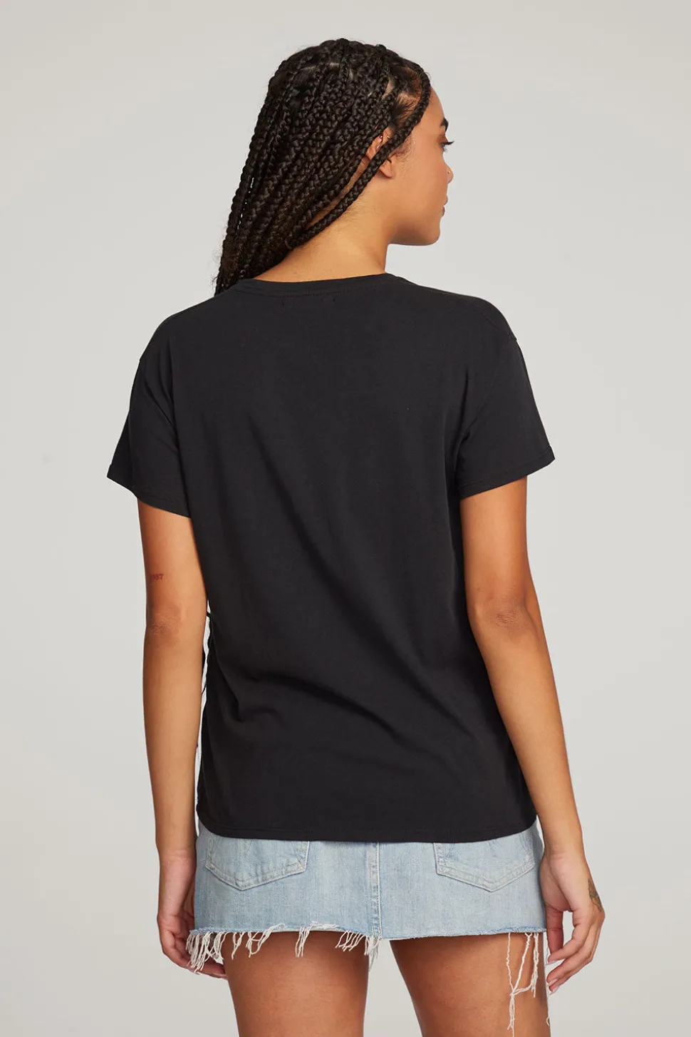 Chaser Brand Everyday Essential Black Crew Neck Tee Shop