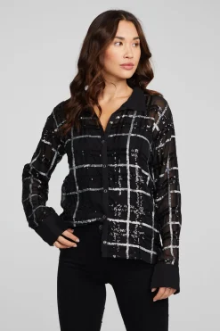 Chaser Brand Evory Fairfax Plaid Button Down Fashion