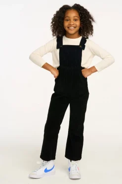 Chaser Brand Fairy Overall Raven Black Corduroy Flash Sale