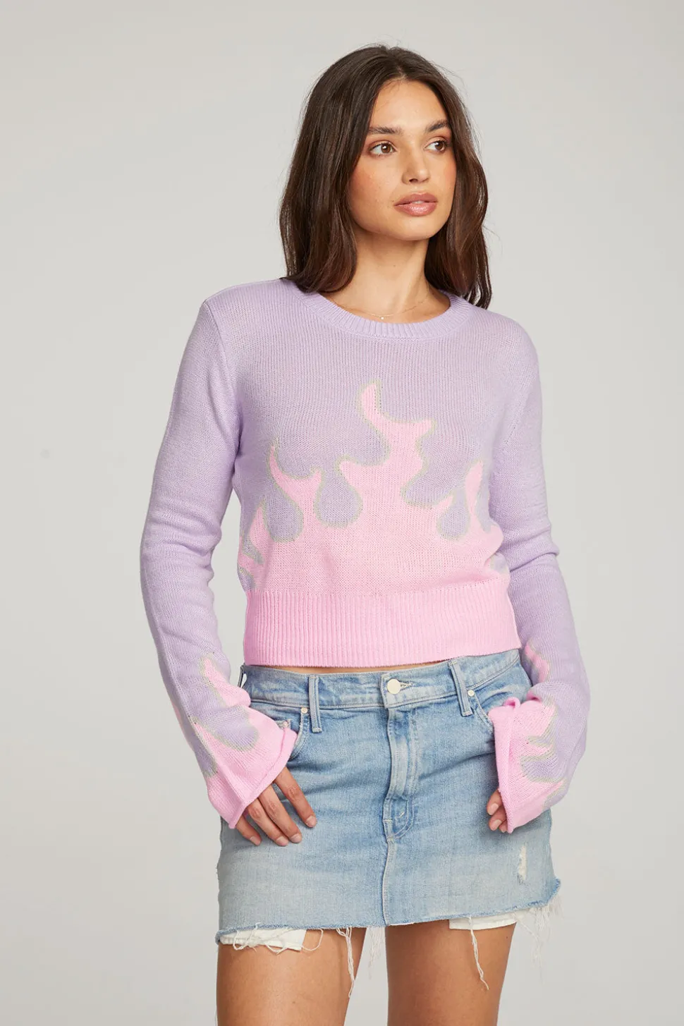 Chaser Brand Flame Sweater Flash Sale
