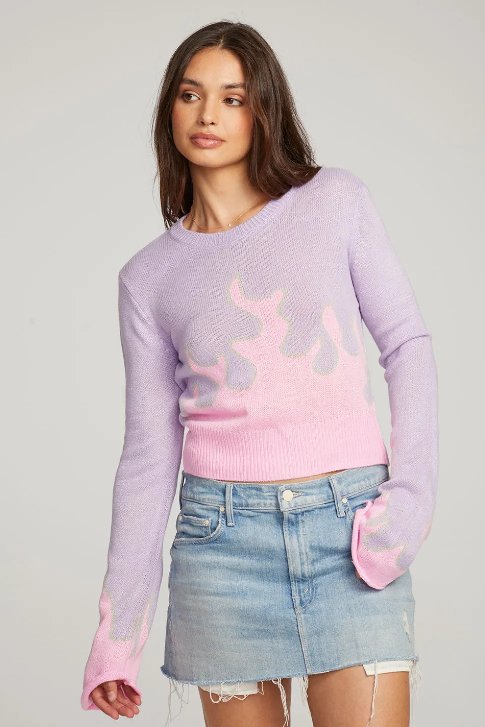 Chaser Brand Flame Sweater Flash Sale