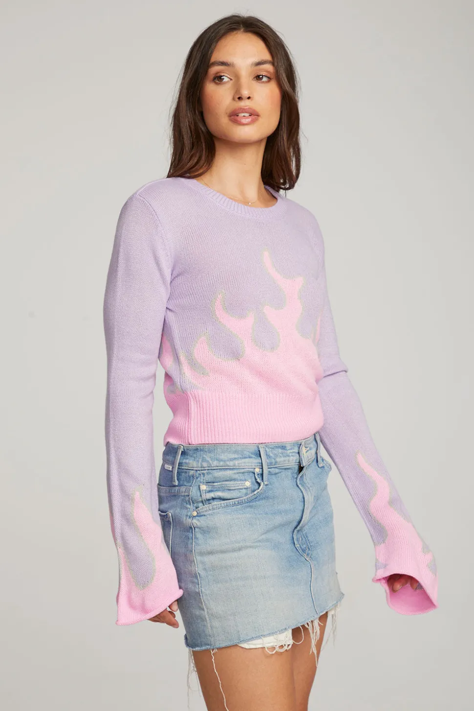 Chaser Brand Flame Sweater Flash Sale