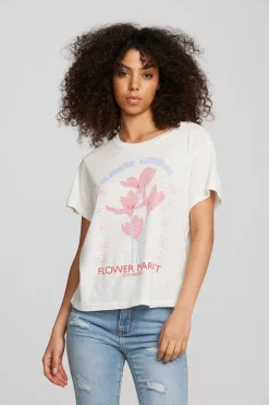 Chaser Brand Flower Market Tee Fashion