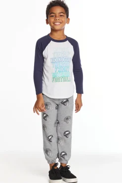 Chaser Brand Football Sunday Boys Long Sleeve Fashion