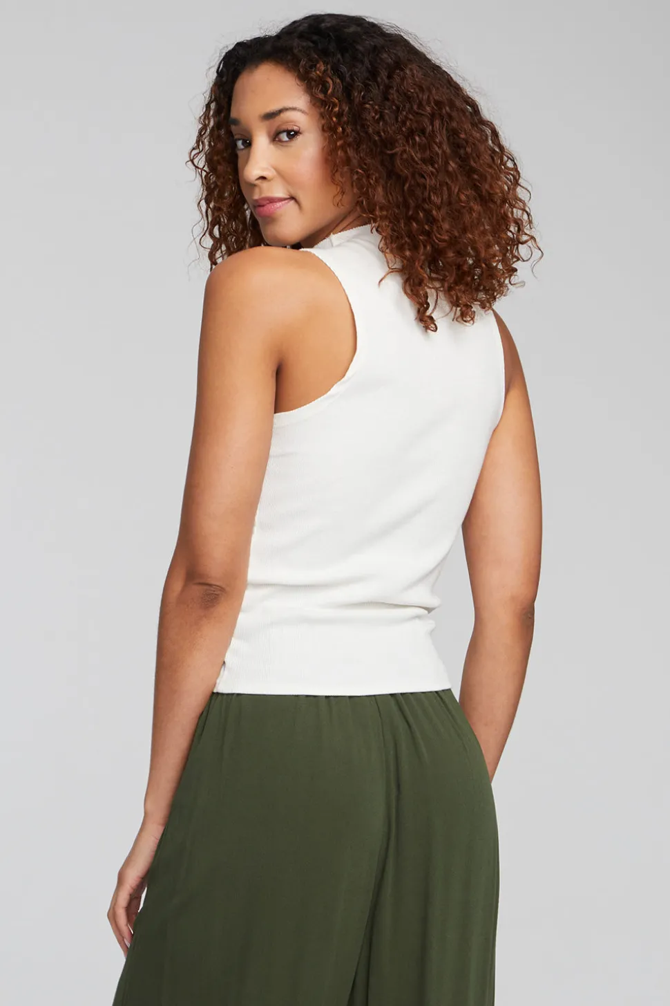 Chaser Brand Fox Bright White Tank Best