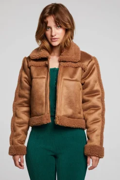 Chaser Brand Franklin Sherpa Whiskey Jacket Discount