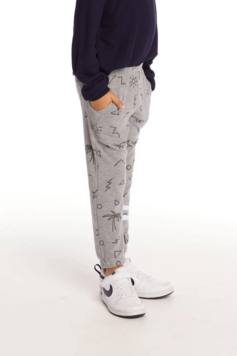Chaser Brand Geo Palms Boys Pant New