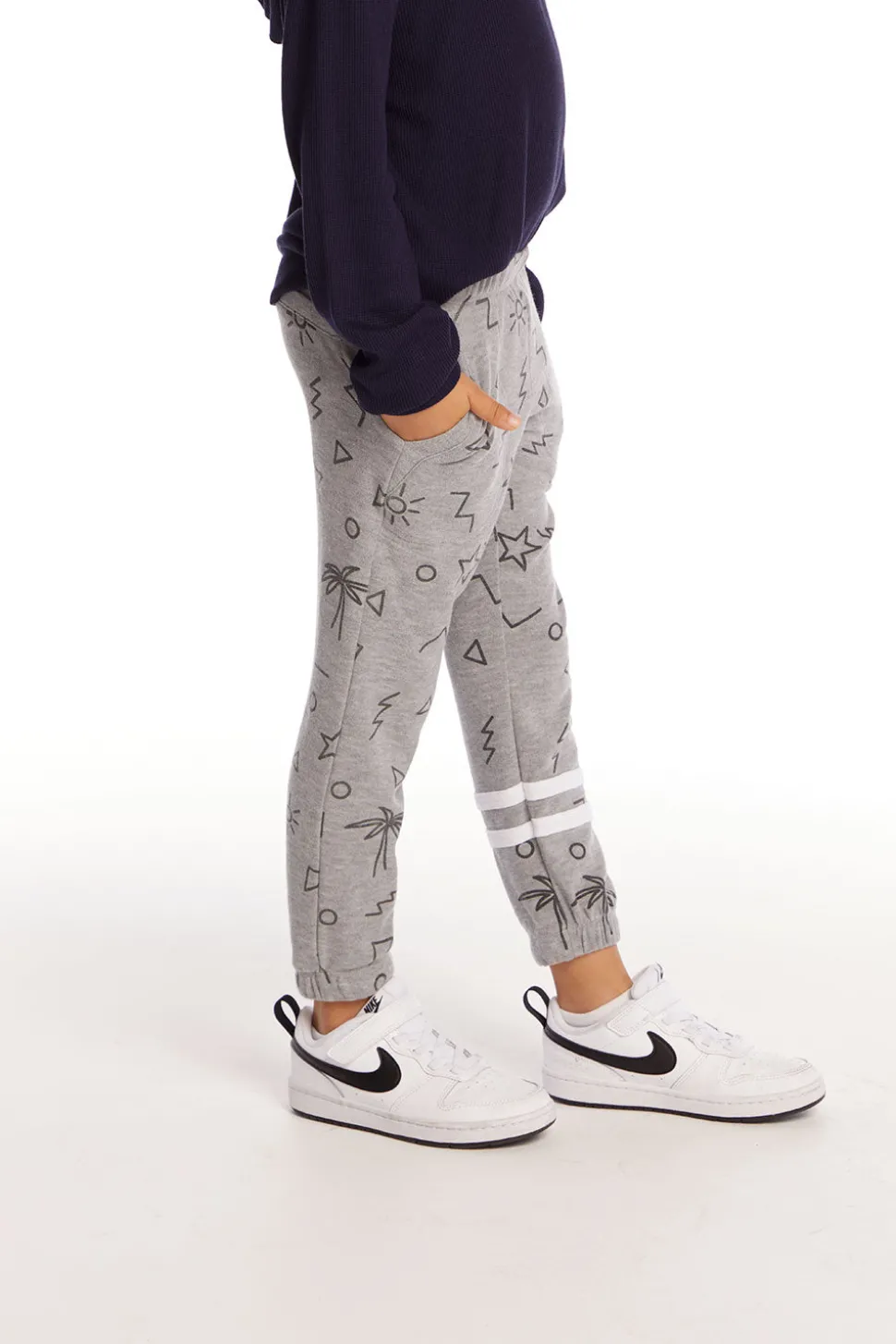 Chaser Brand Geo Palms Boys Pant New