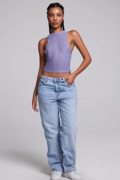 Chaser Brand Giana Violet Tank Top Sale