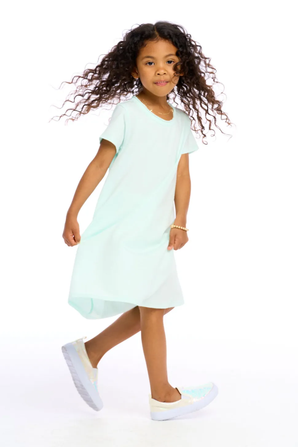 Chaser Brand Girls Cotton Jersey Short Sleeve Shirt Dress Best