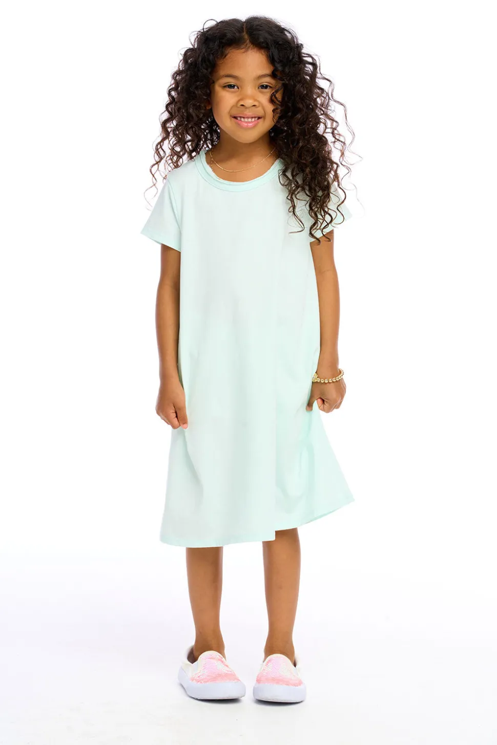 Chaser Brand Girls Cotton Jersey Short Sleeve Shirt Dress Best