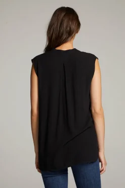 Chaser Brand Glades True Black Tank Top Online