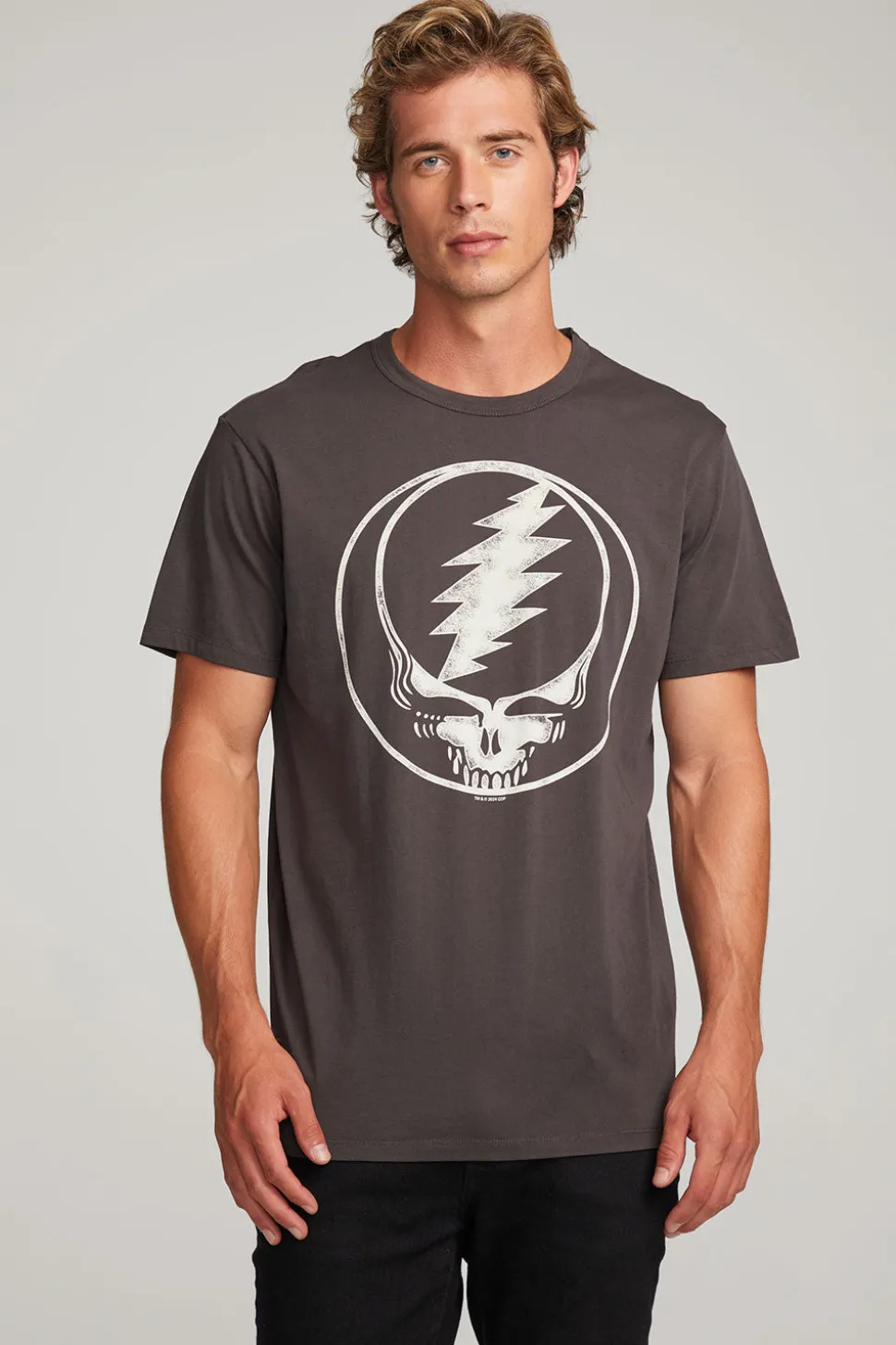 Chaser Brand Grateful Dead Steal Your Face Mens Tee Shop