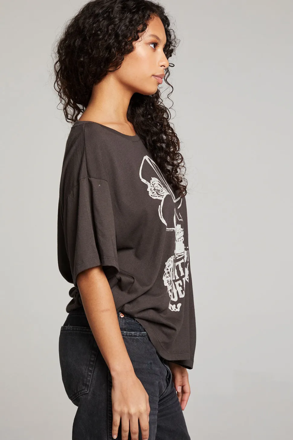Chaser Brand Grateful Dead Top Hat Skull Tee Clearance
