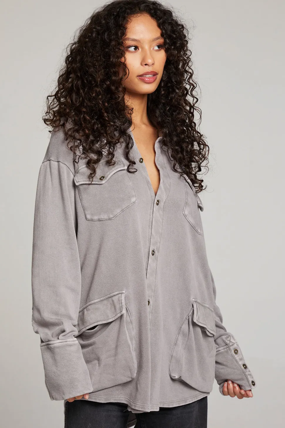 Chaser Brand Grateful Dead Tour Shirt Long Sleeve Button Down Sale