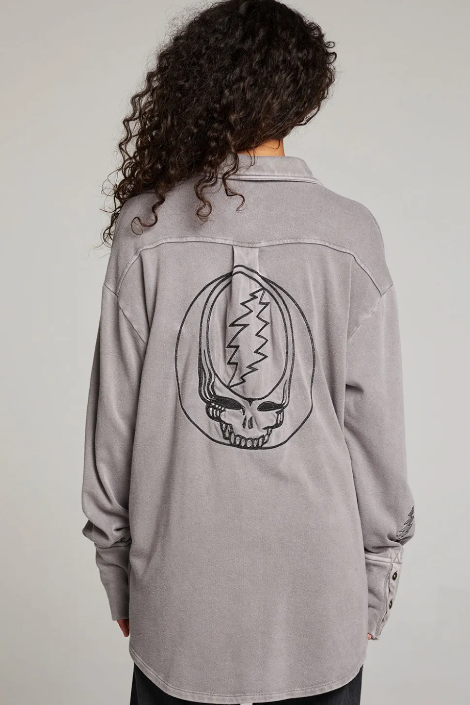 Chaser Brand Grateful Dead Tour Shirt Long Sleeve Button Down Sale