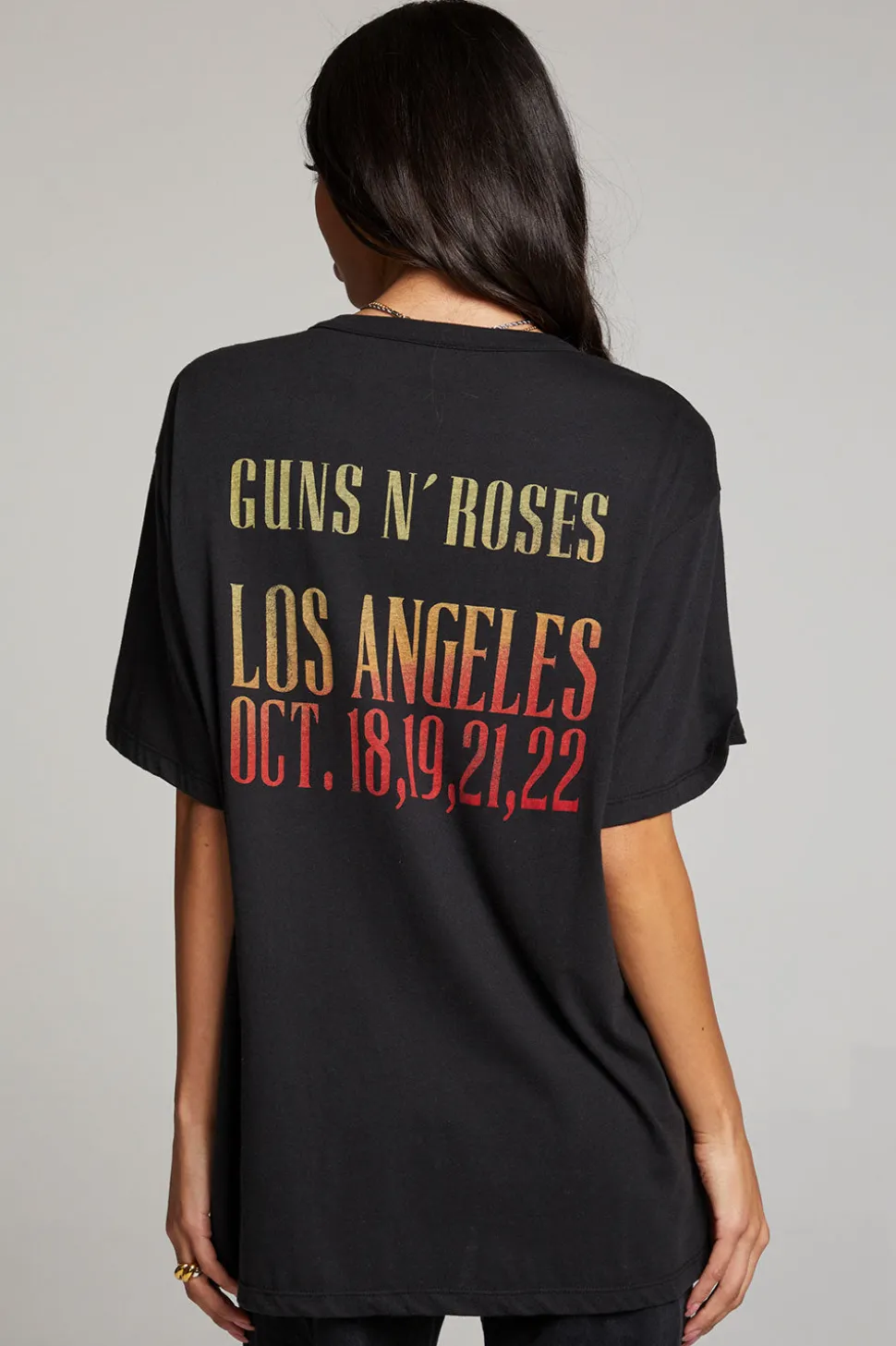 Chaser Brand Guns N' Roses Los Angeles Coliseum One Size Tee Online