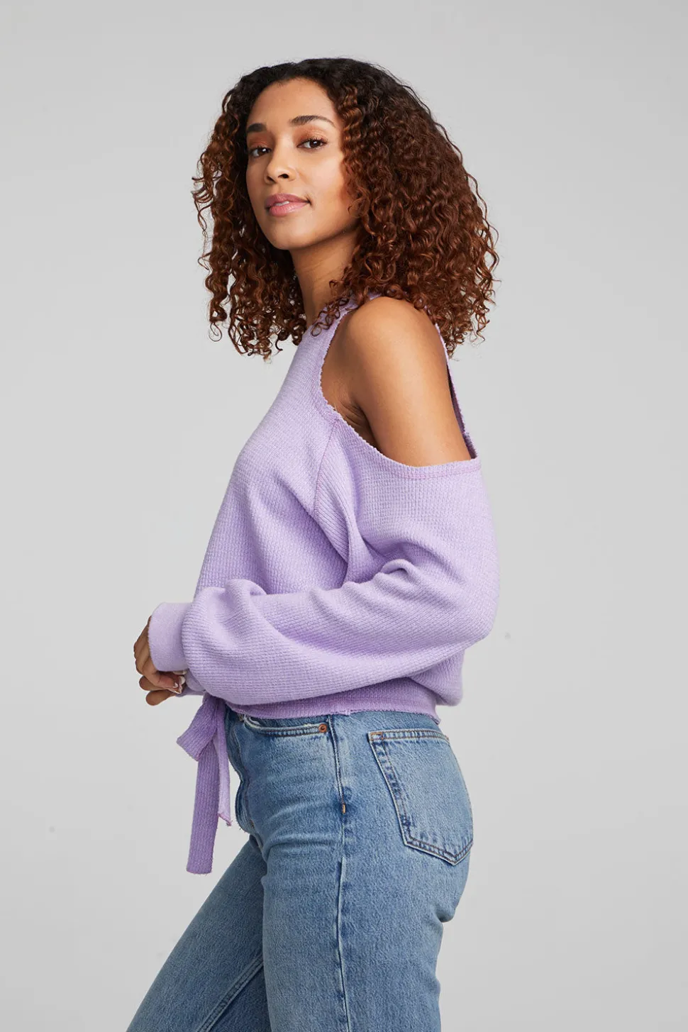 Chaser Brand Hendrix Digital Lavender Pullover Online