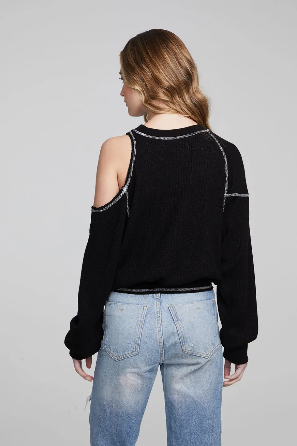 Chaser Brand Hendrix Shadow Black Pullover Best