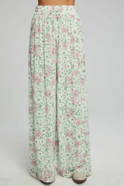 Chaser Brand Hudson Joggers - Grass Daisy Floral Cheap