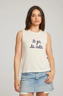 Chaser Brand Ibiza Palm Muscle Tee Shop