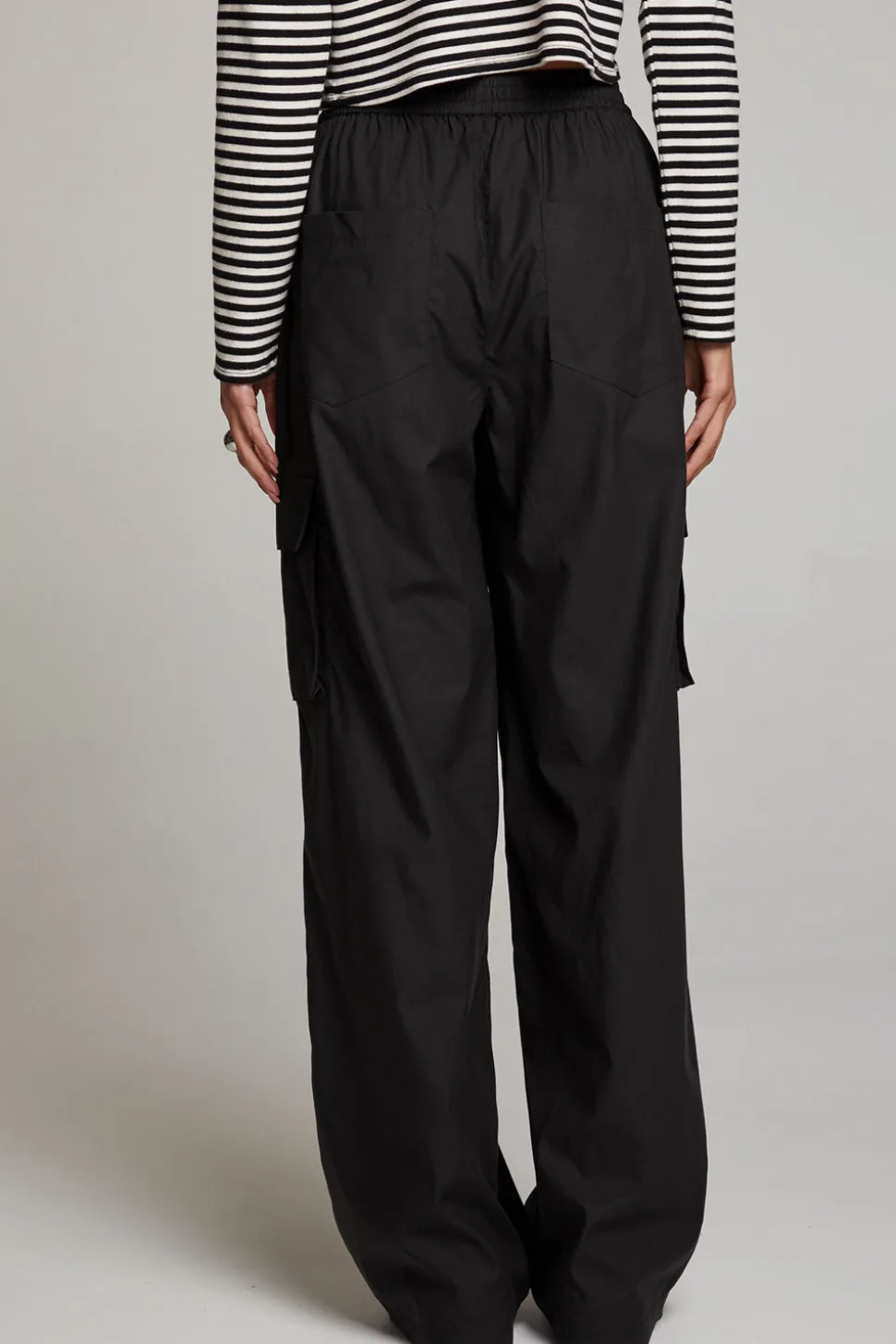 Chaser Brand Iris Licorice Trouser Outlet