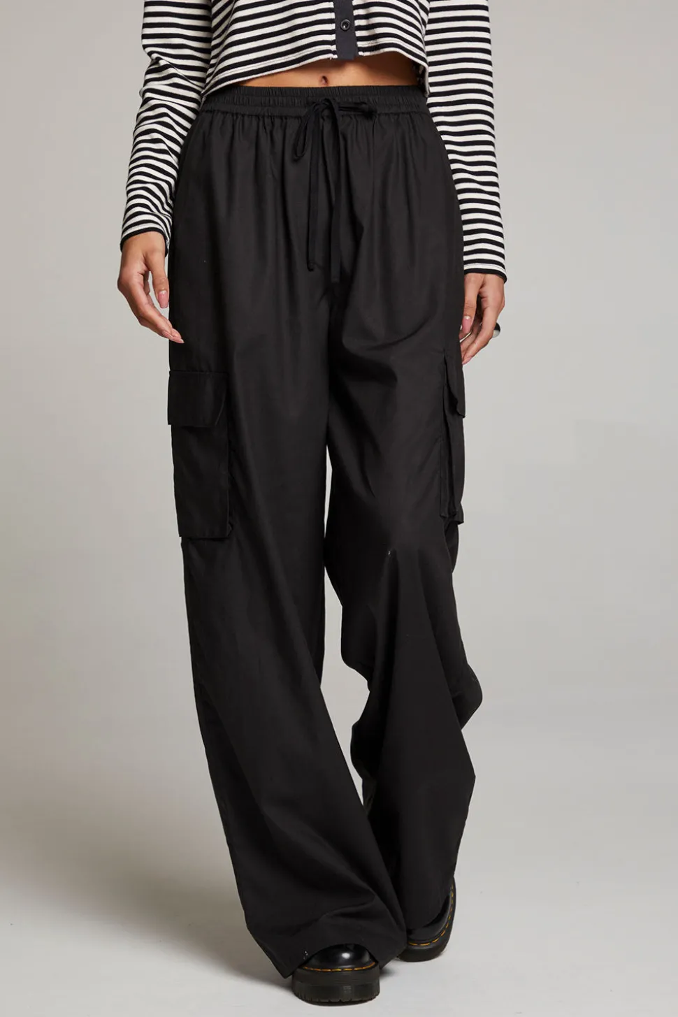 Chaser Brand Iris Licorice Trouser Outlet