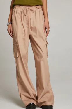 Chaser Brand Iris Warm Taupe Trouser Cheap