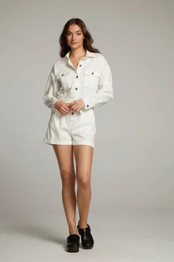 Chaser Brand Isabella White Romper New