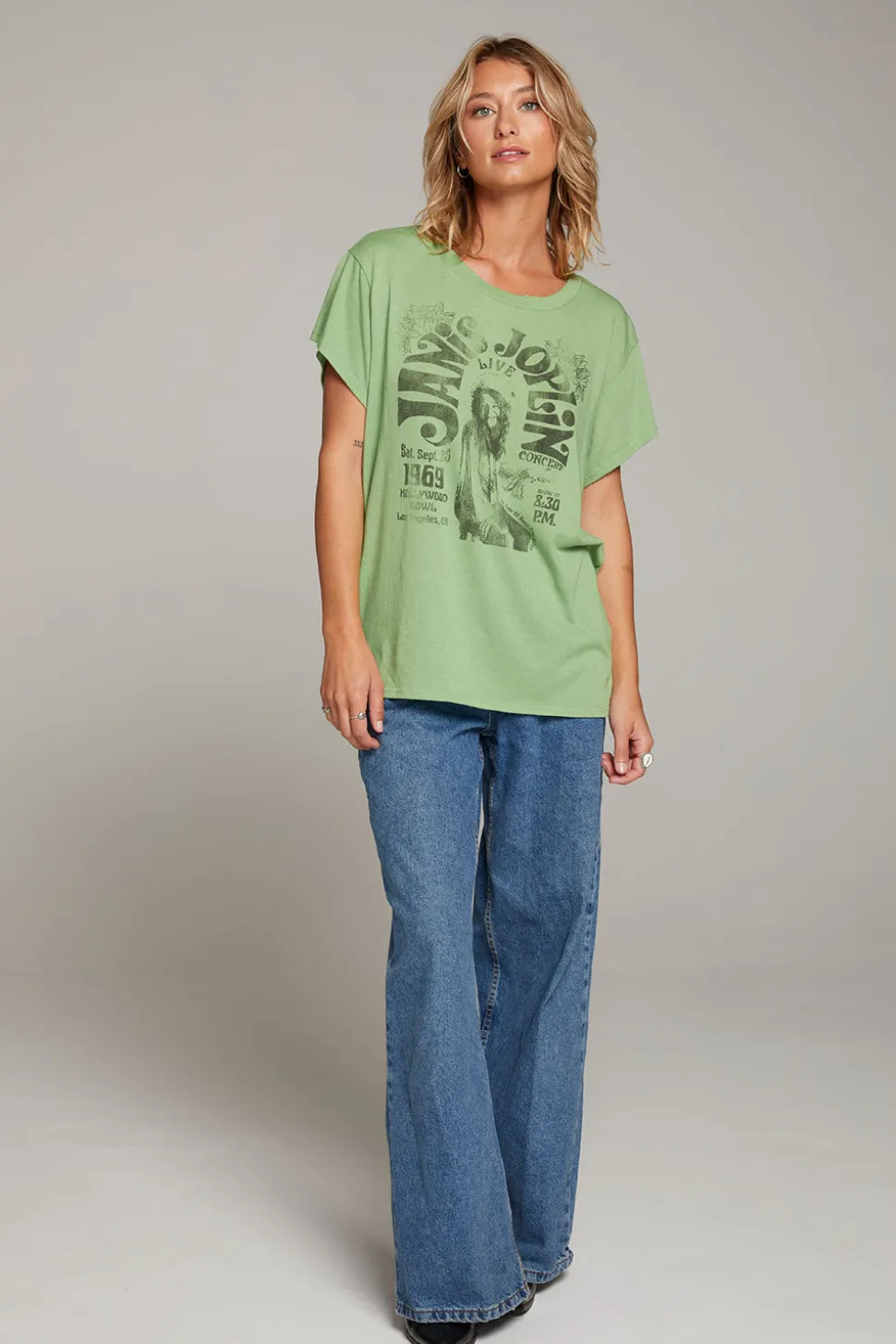 Chaser Brand Janis Joplin Hollywood Bowl Tee Sale