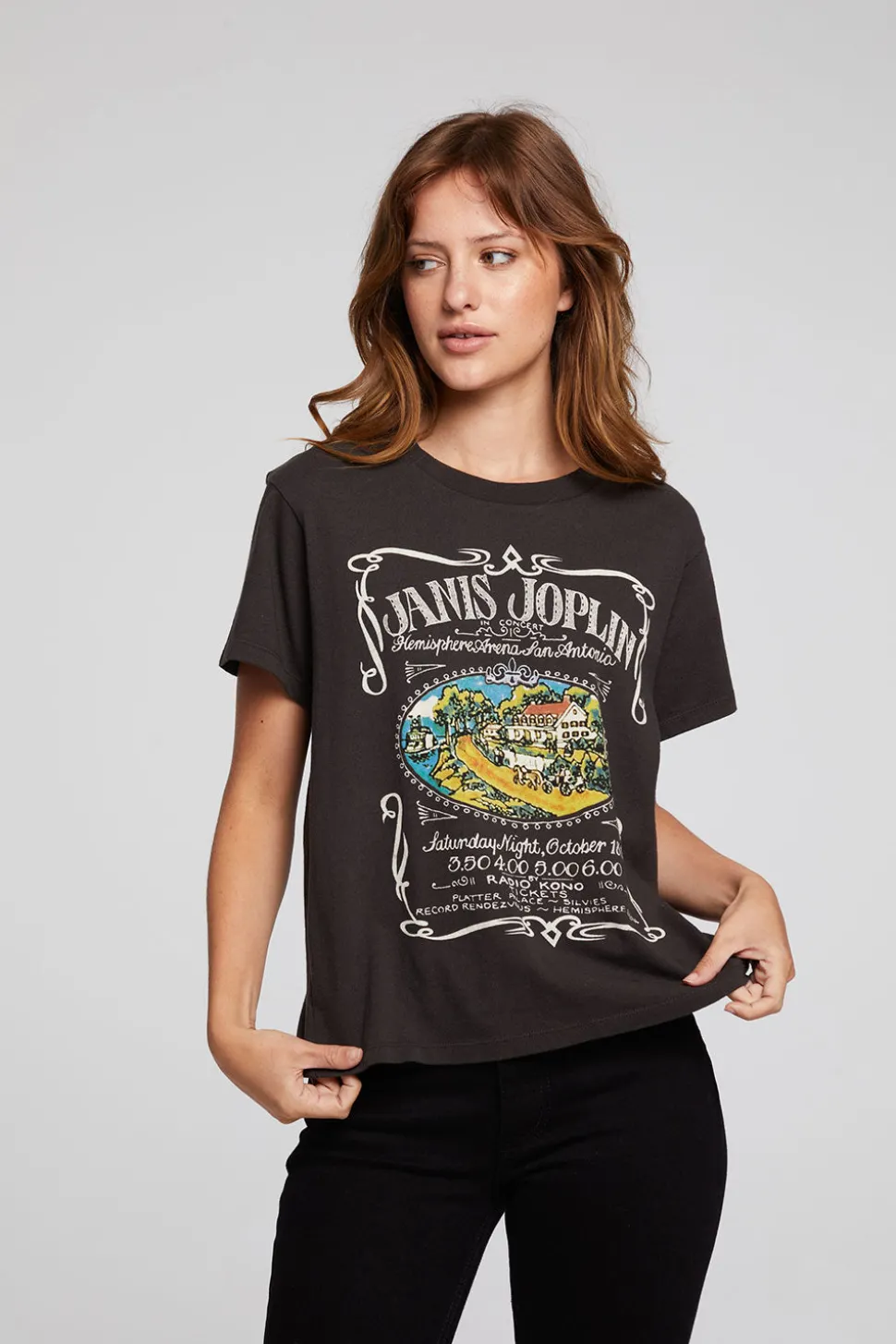 Chaser Brand Janis Joplin In Concert Tee Best Sale