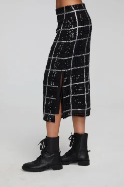 Chaser Brand Kana Midi Skirt Cheap