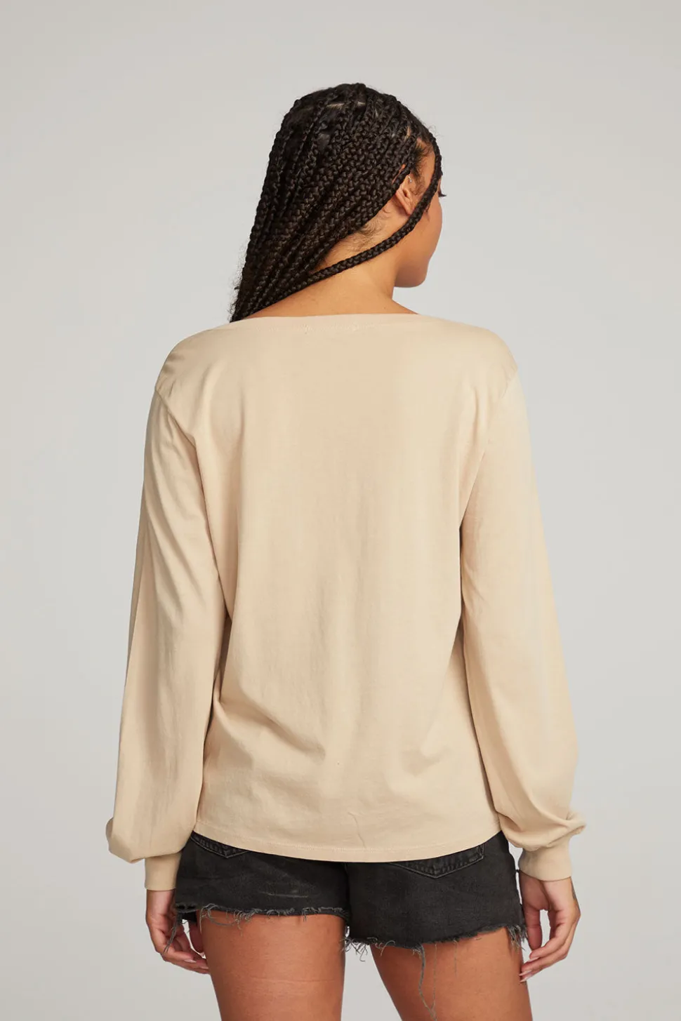 Chaser Brand Kara Cappuccino Long Sleeve Outlet