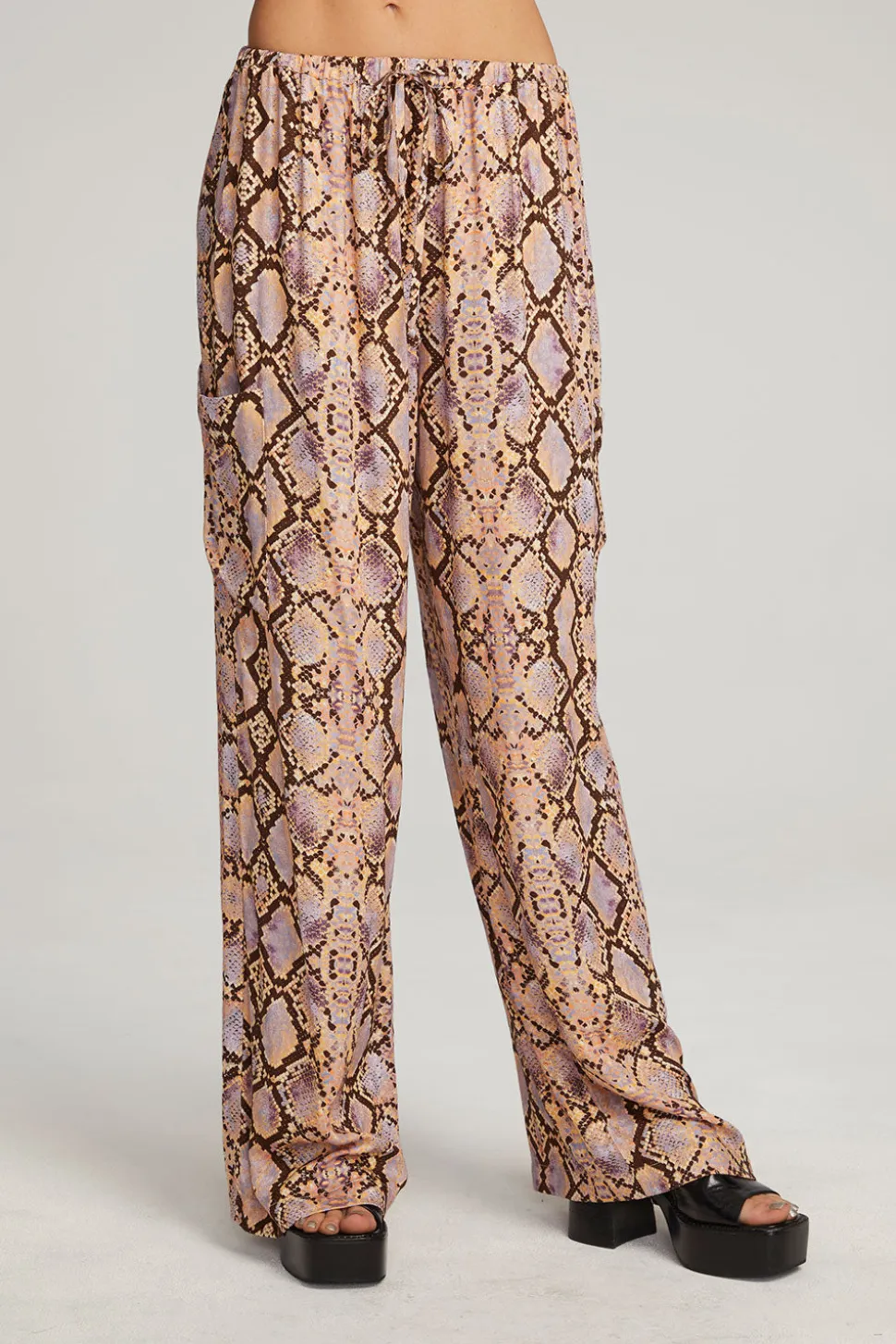 Chaser Brand Lee Python Print Trousers Best