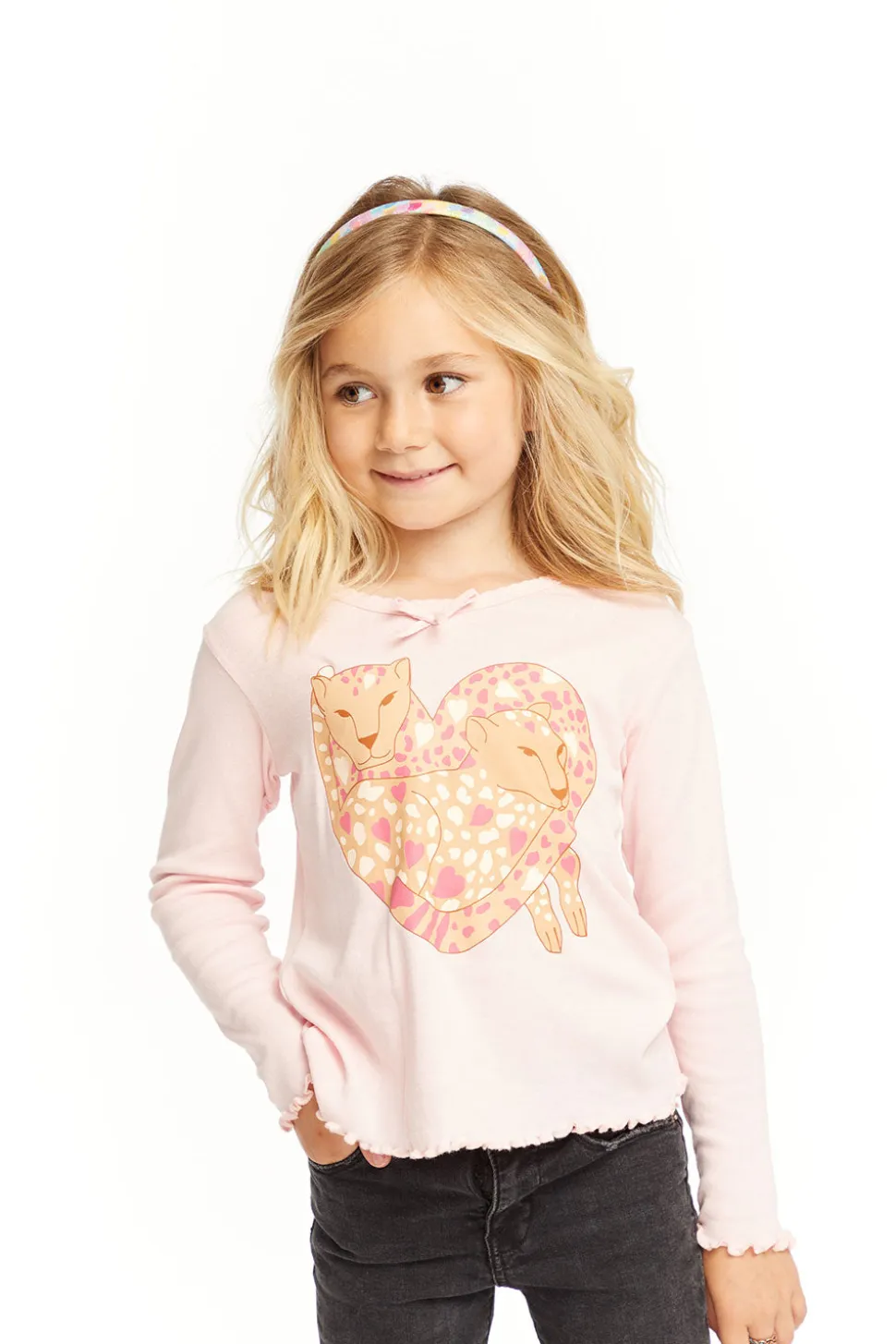 Chaser Brand Leopard Love Long Sleeve Outlet