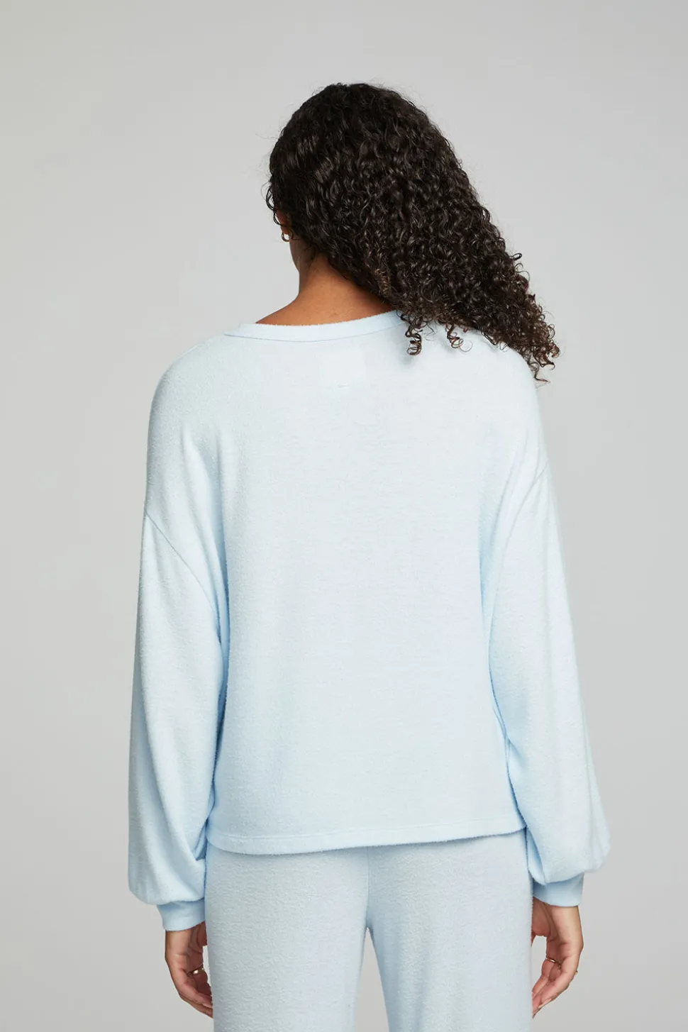 Chaser Brand Lesh Long Sleeve Tee - Tide Blue Sale