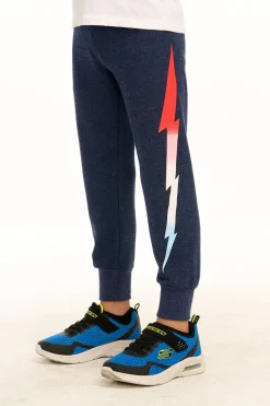 Chaser Brand Lightning Bolt Joggers Fashion