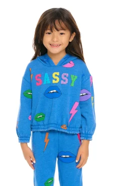 Chaser Brand Lips & Bolts Hoodie Flash Sale